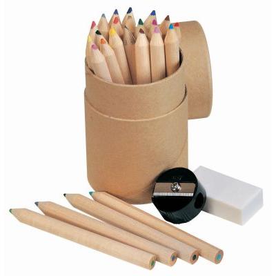 Image of Woodby 26-piece coloured pencil set
