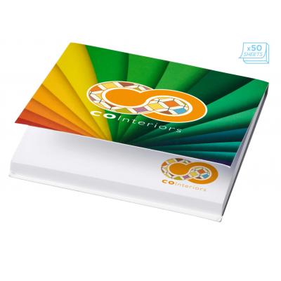 Image of Sticky-Mate® soft cover squared sticky notes 75x75 - 25 pages